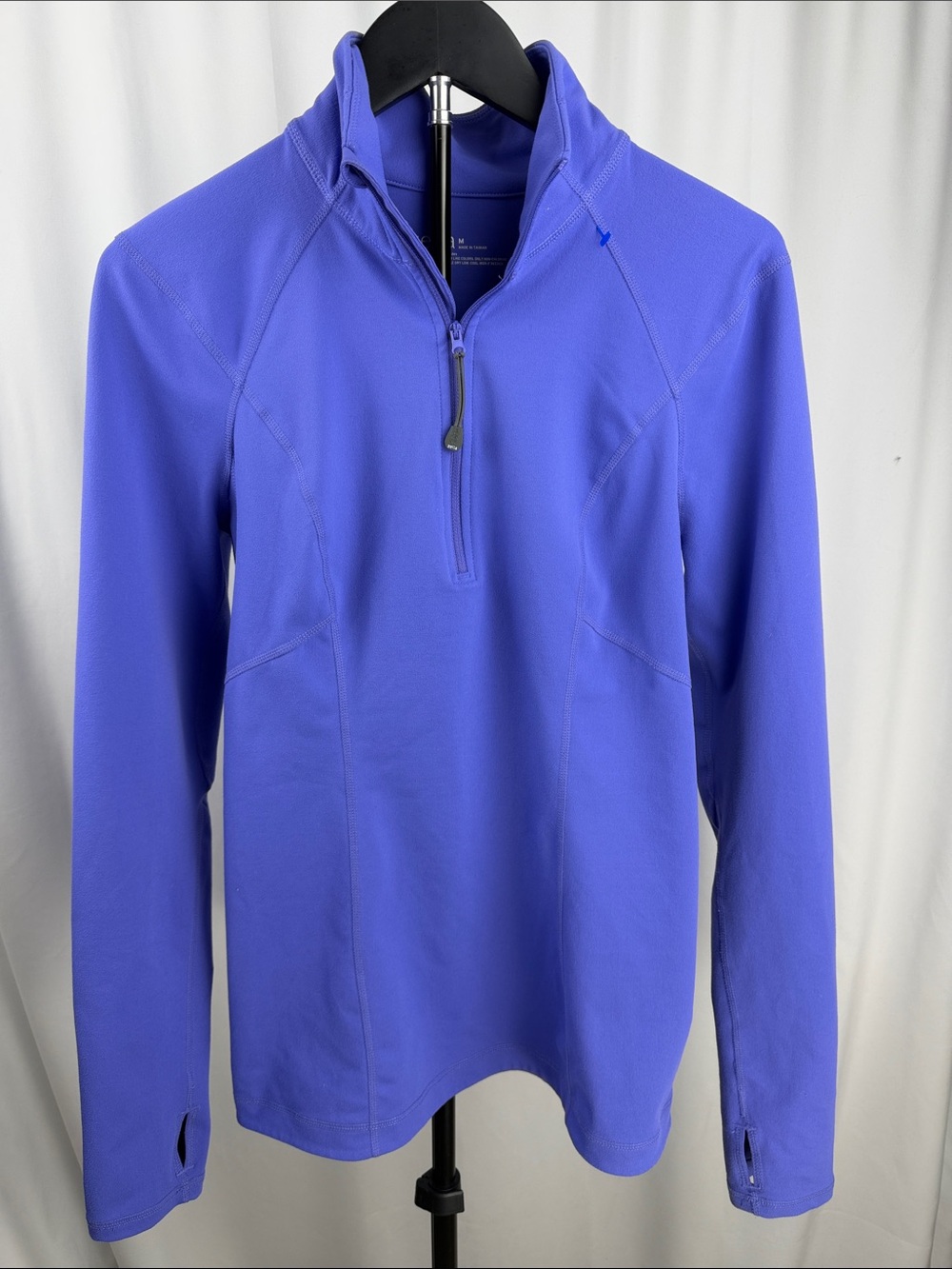 Zella Men’s Purple Quarter-Zip Performance Jacket